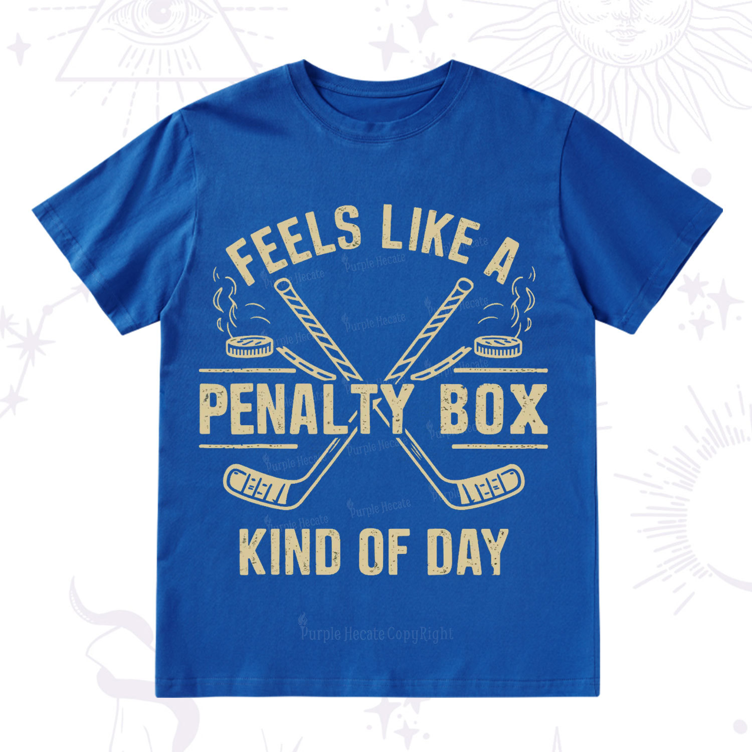 Purplehecate Feels Like A Penalty Box Kind Of Day T-Shirt