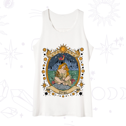 Purplehecate Celestial Virgo Zodiac Tank