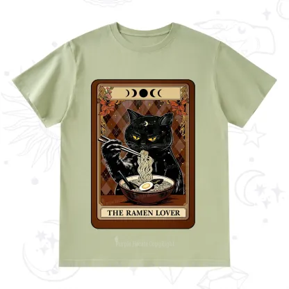 Purplehecate The Ramen Lover Tarot T-Shirt