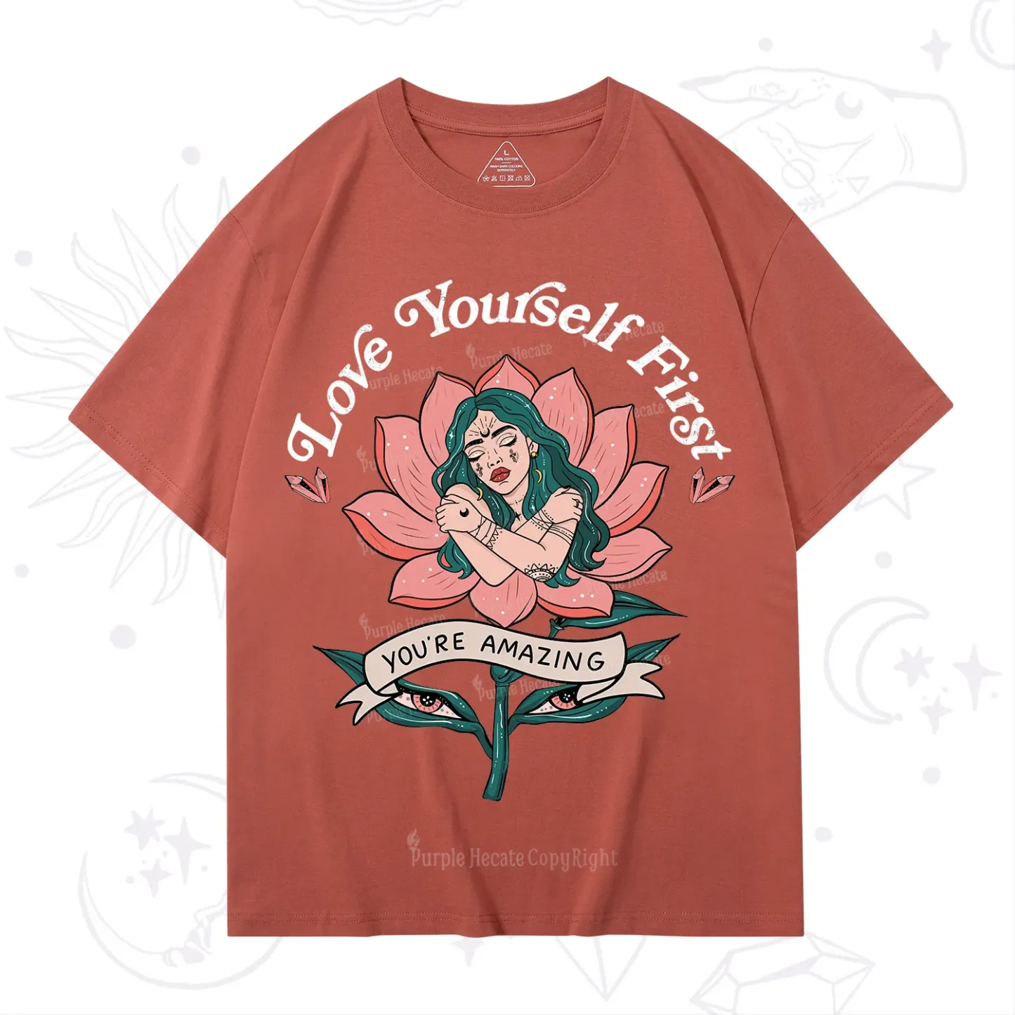 Purplehecate Love Yourself First T-Shirt