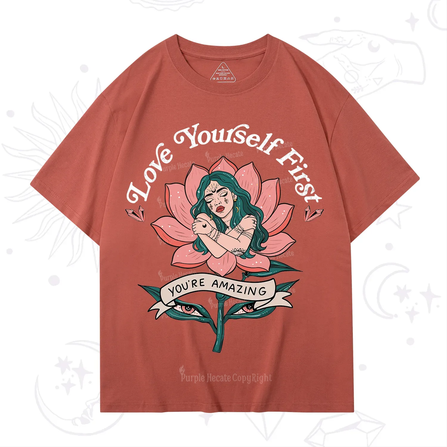 Purplehecate Love Yourself First T-Shirt