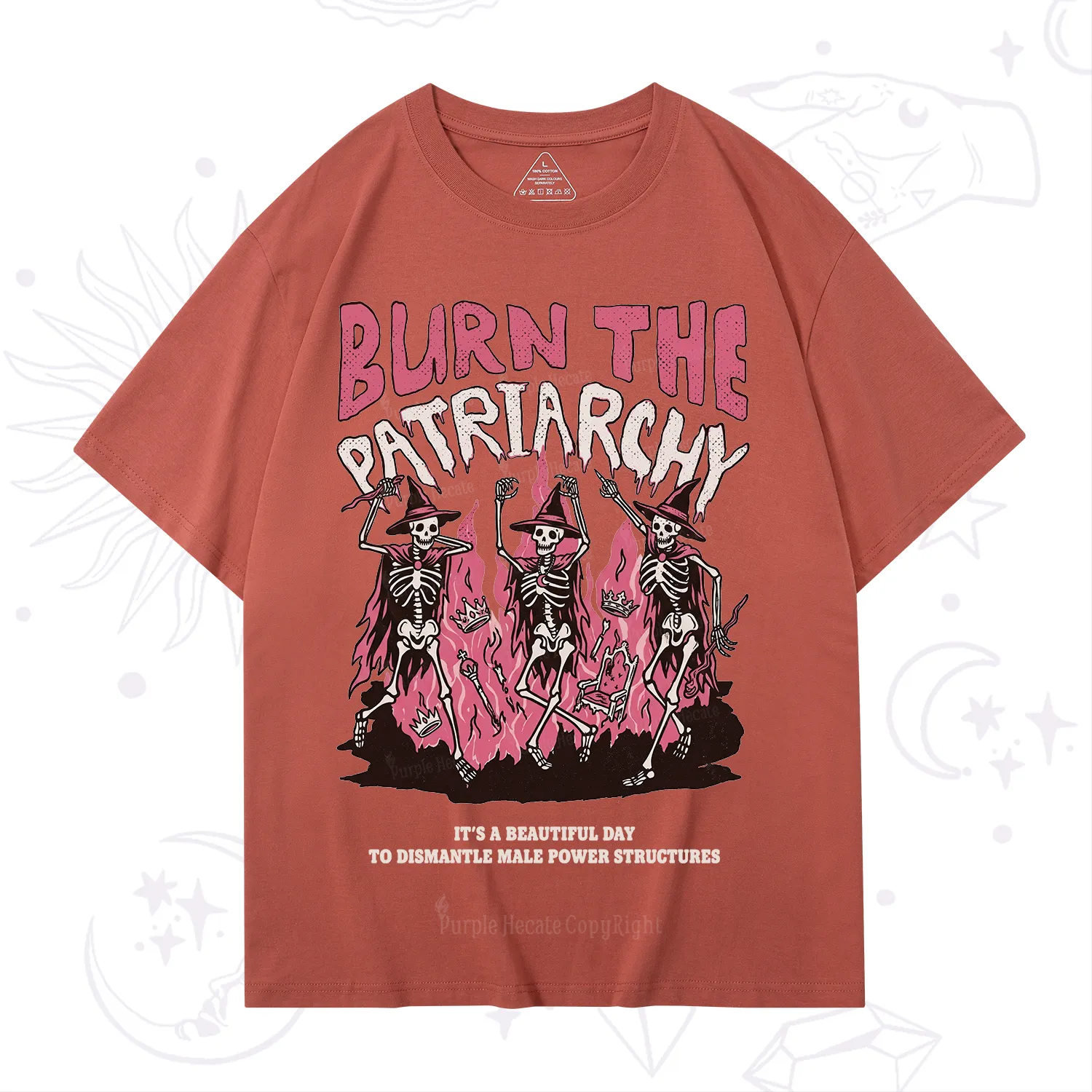 Purplehecate Burn The Patriarchy T-Shirt