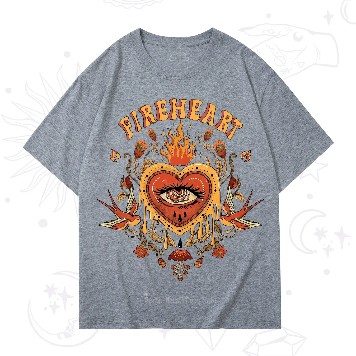 Purplehecate Fireheart T-Shirt