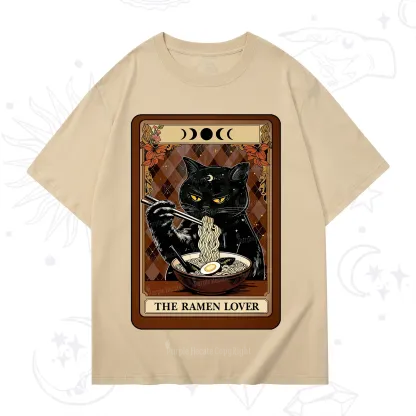 Purplehecate The Ramen Lover Tarot T-Shirt