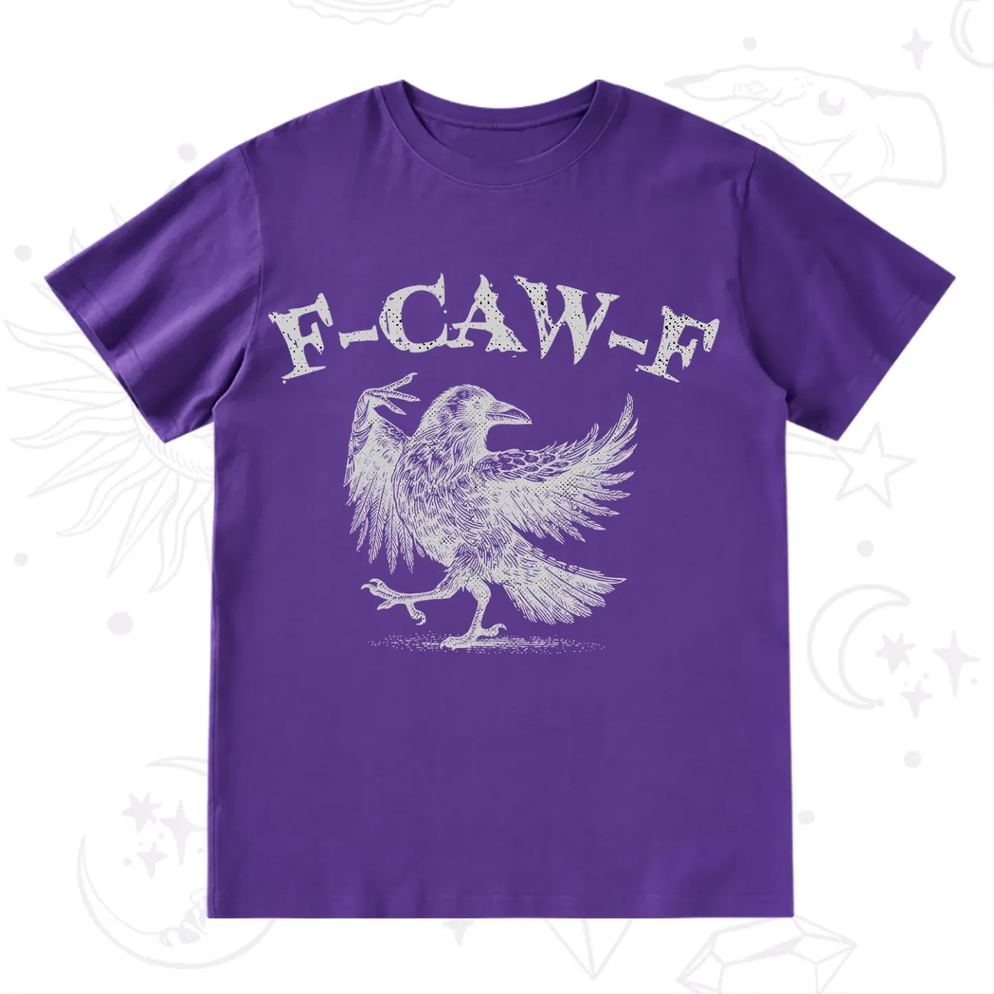 Purplehecate F-caw-f Crow T-Shirt