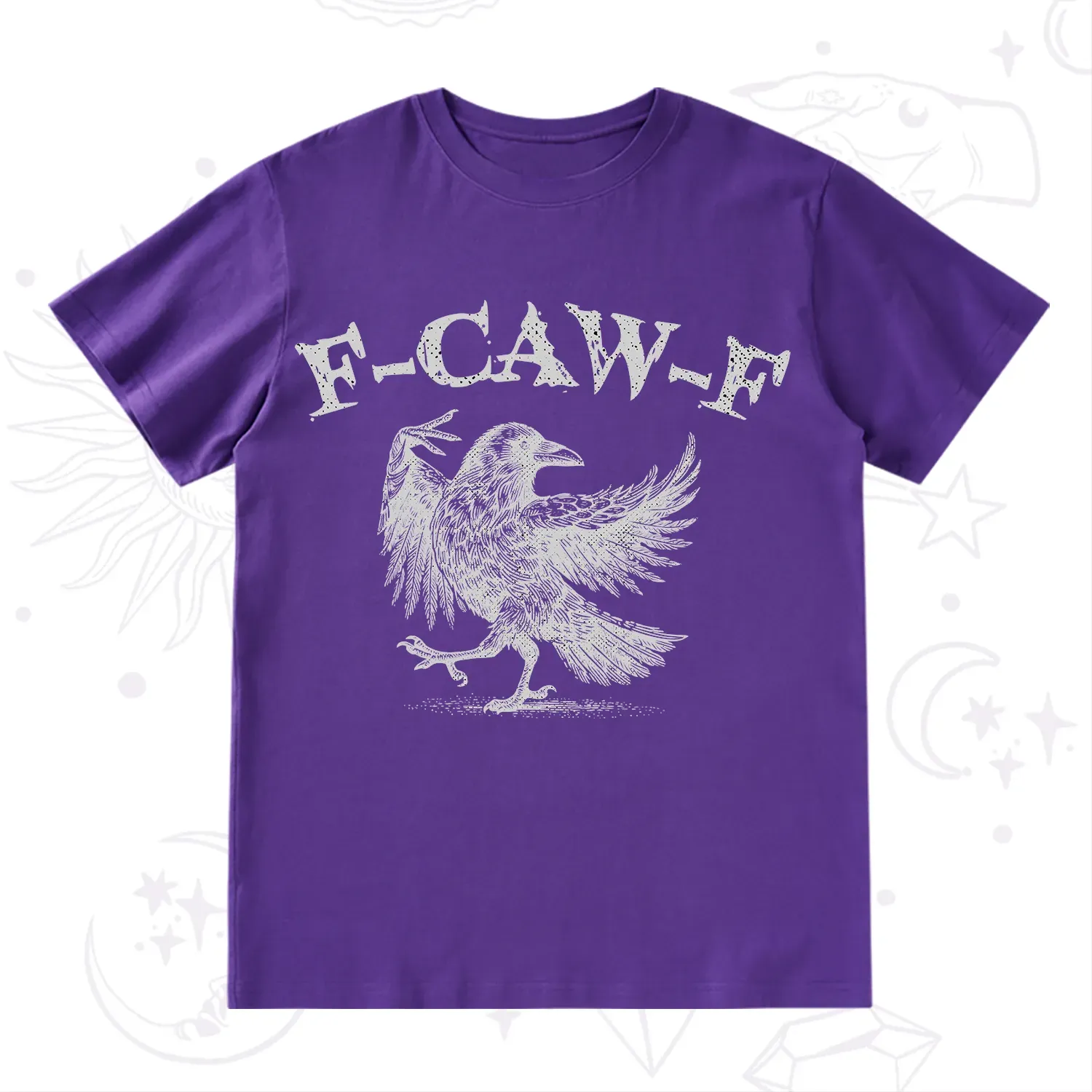 Purplehecate F-caw-f Crow T-Shirt