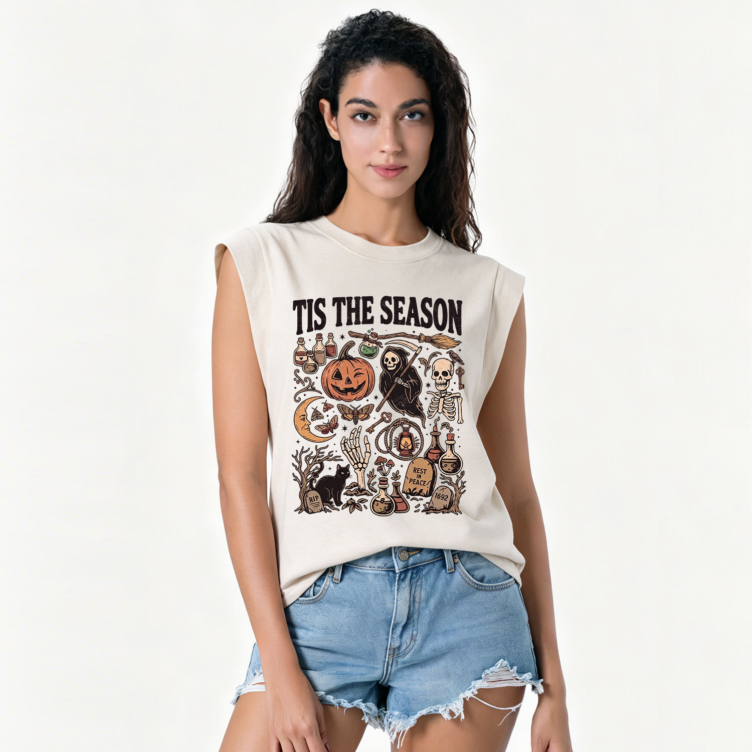 Purplehecate Tis The Season Vintage Washed Tank
