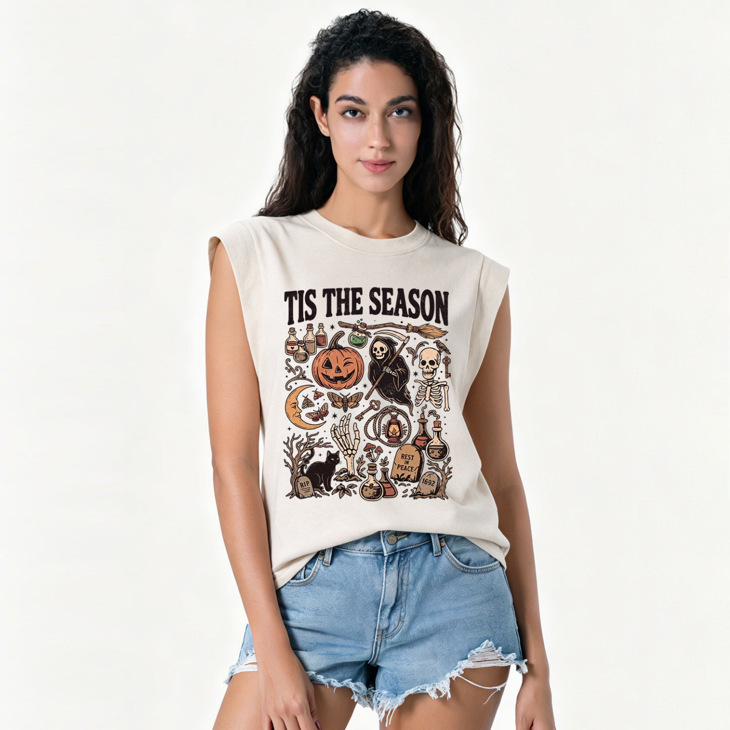 Purplehecate Tis The Season Vintage Washed Tank