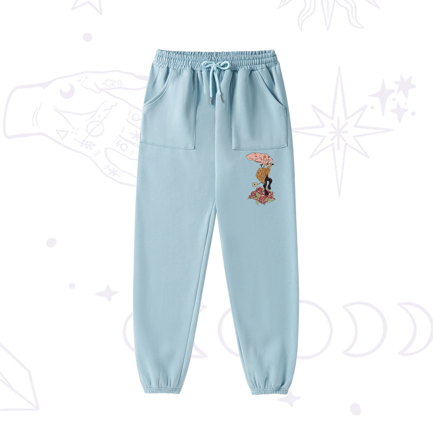 Purplehecate The Tea Food Tarot Fleece Hoodie Suit