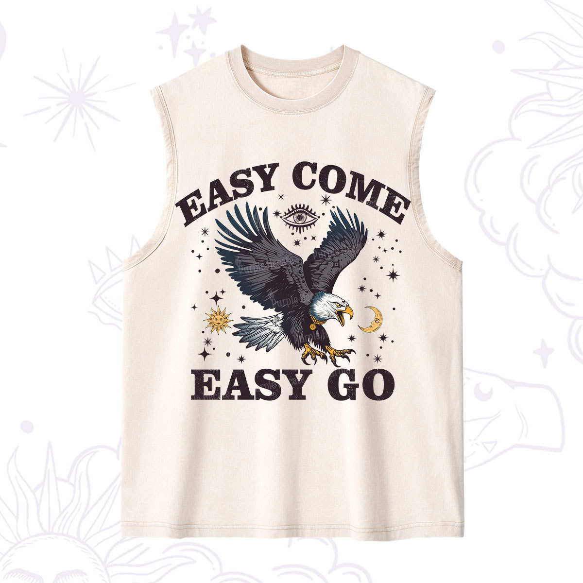 Purplehecate Easy Come Easy Go Washed Tank