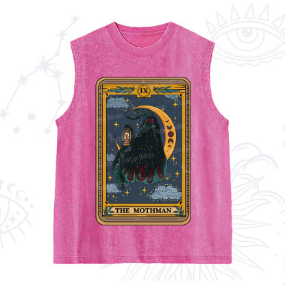 Purplehecate The Mothmen Tarot Washed Tank