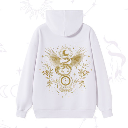 Purplehecate Celestial Dragon Moon Phase Hoodie
