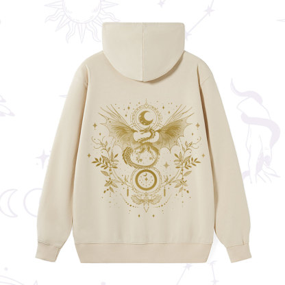 Purplehecate Celestial Dragon Moon Phase Hoodie