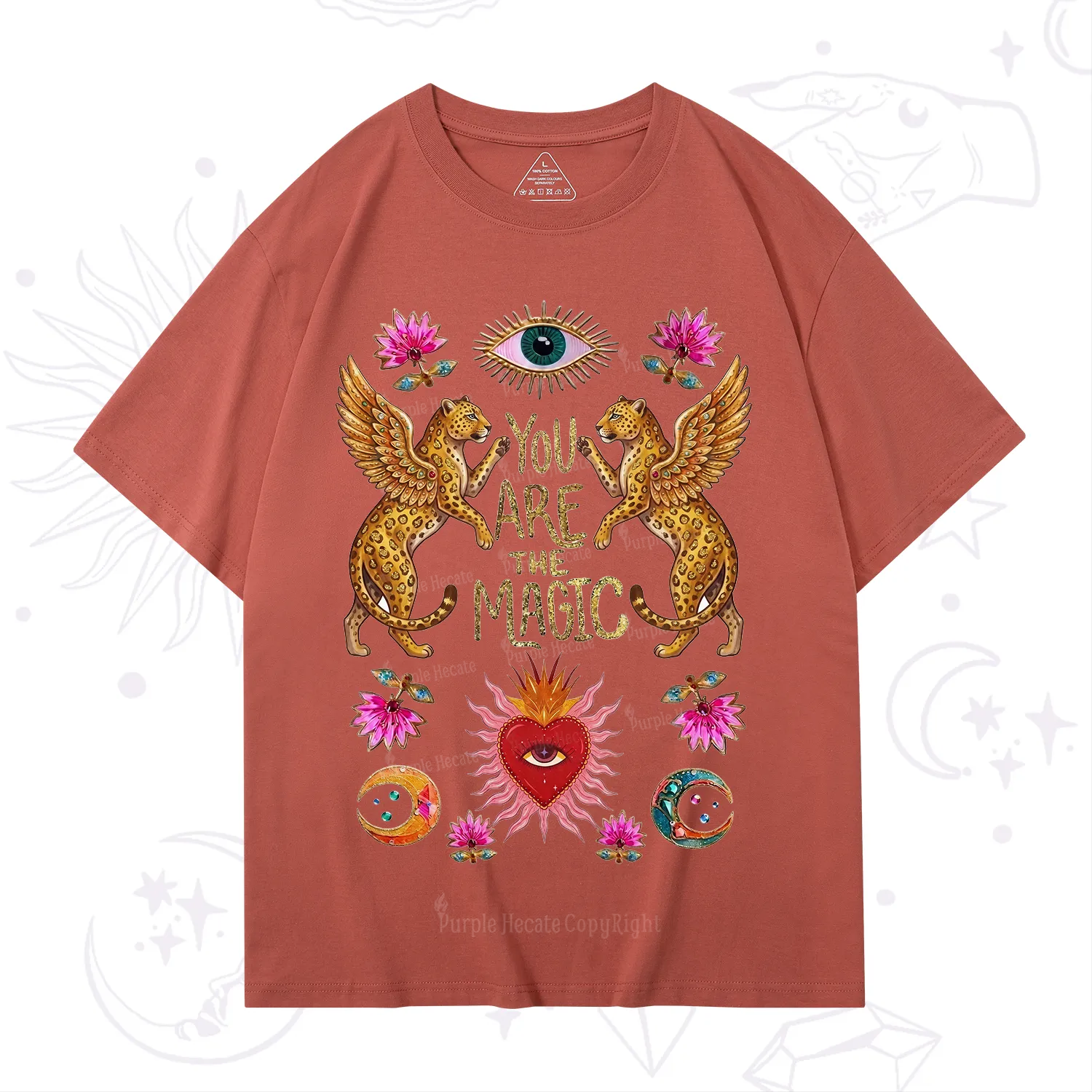 Purplehecate Vintage Tiger You Are The Magic T-Shirt