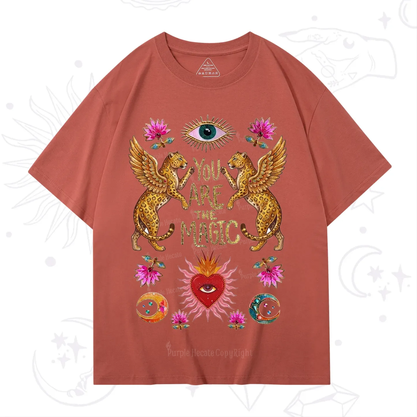 Purplehecate Vintage Tiger You Are The Magic T-Shirt