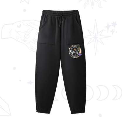 Purplehecate Not Enough Smudge for This Shit Fleece Sweatpants