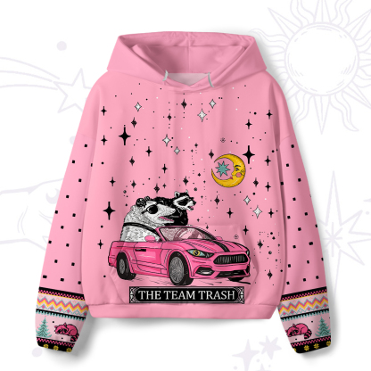 Purplehecate Moonlight Trash Team All-Over Print Hoodie