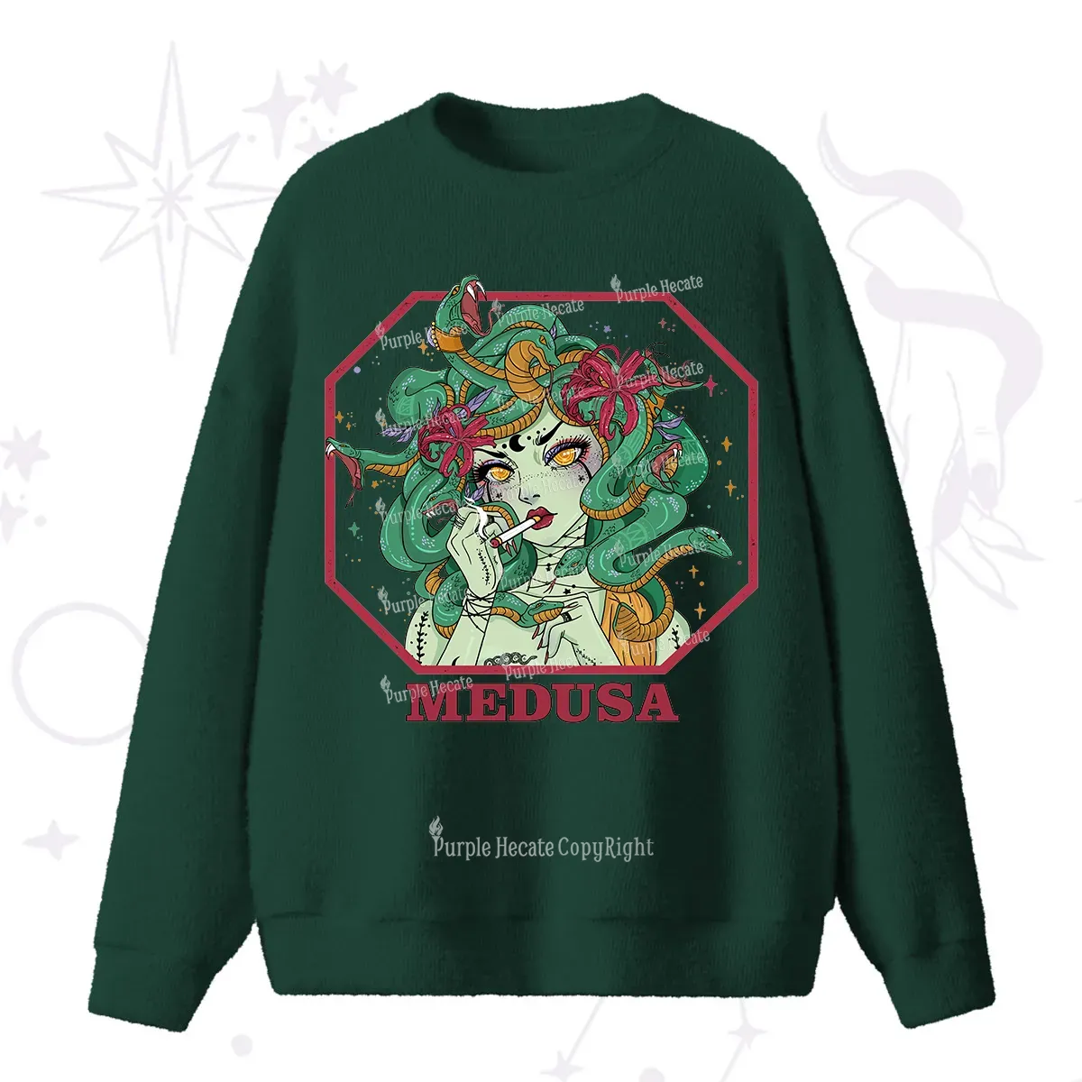 [Copy]Purplehecate Cute Cat Christmas Fuzzy Sweater