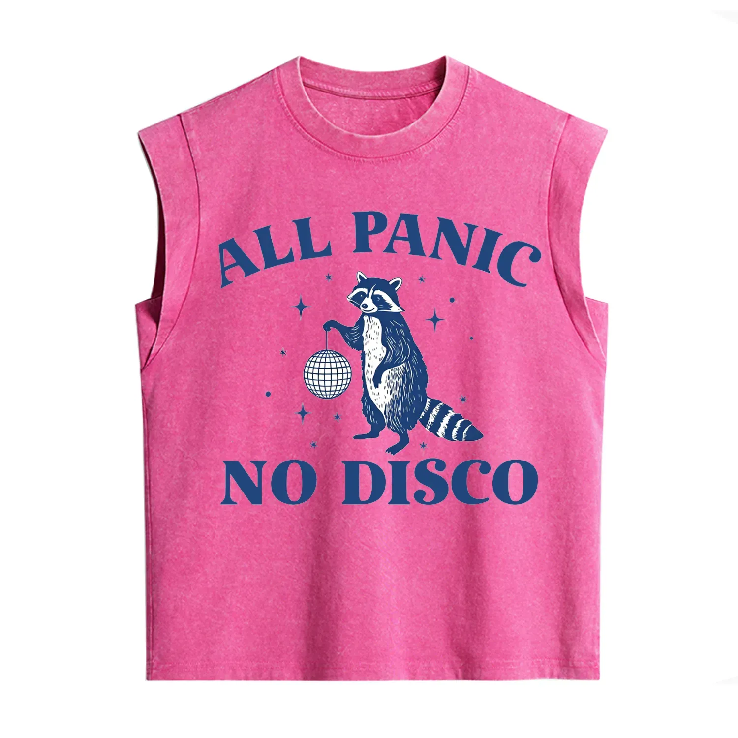Purplehecate All Panic No Disco Vintage Washed Tank