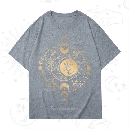 Purplehecate Mystic Moon And Sun T-Shirt