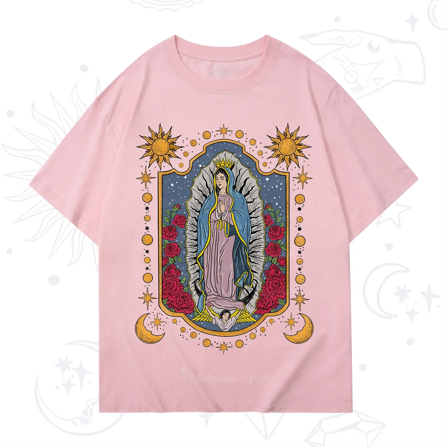 Purplehecate Our Lady of Guadalupe T-Shirt