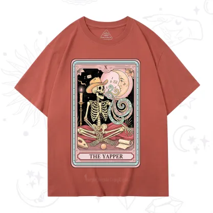 Purplehecate The Skeleton Yapper Tarot T-Shirt