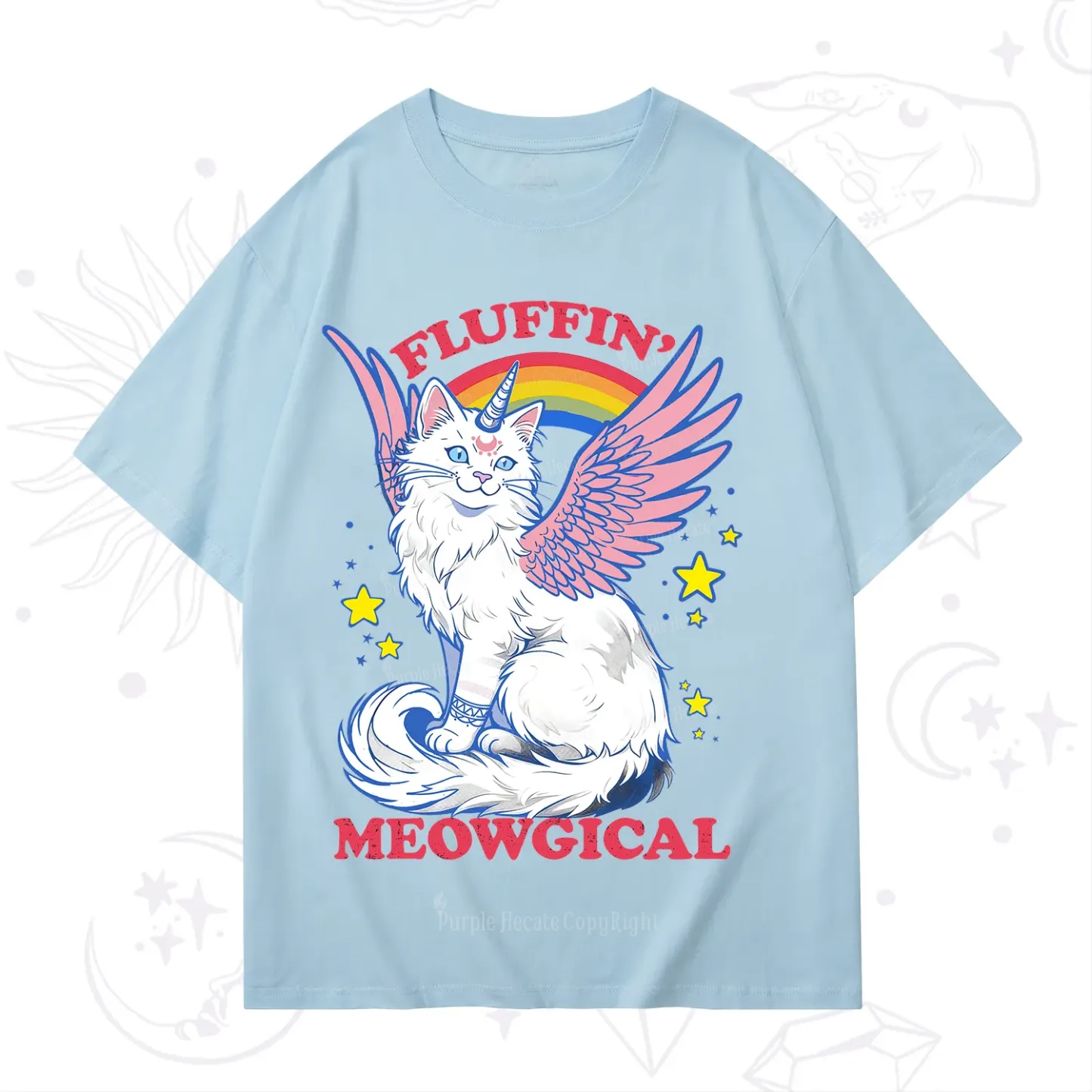 Purplehecate Fluffin Meowgical T-Shirt