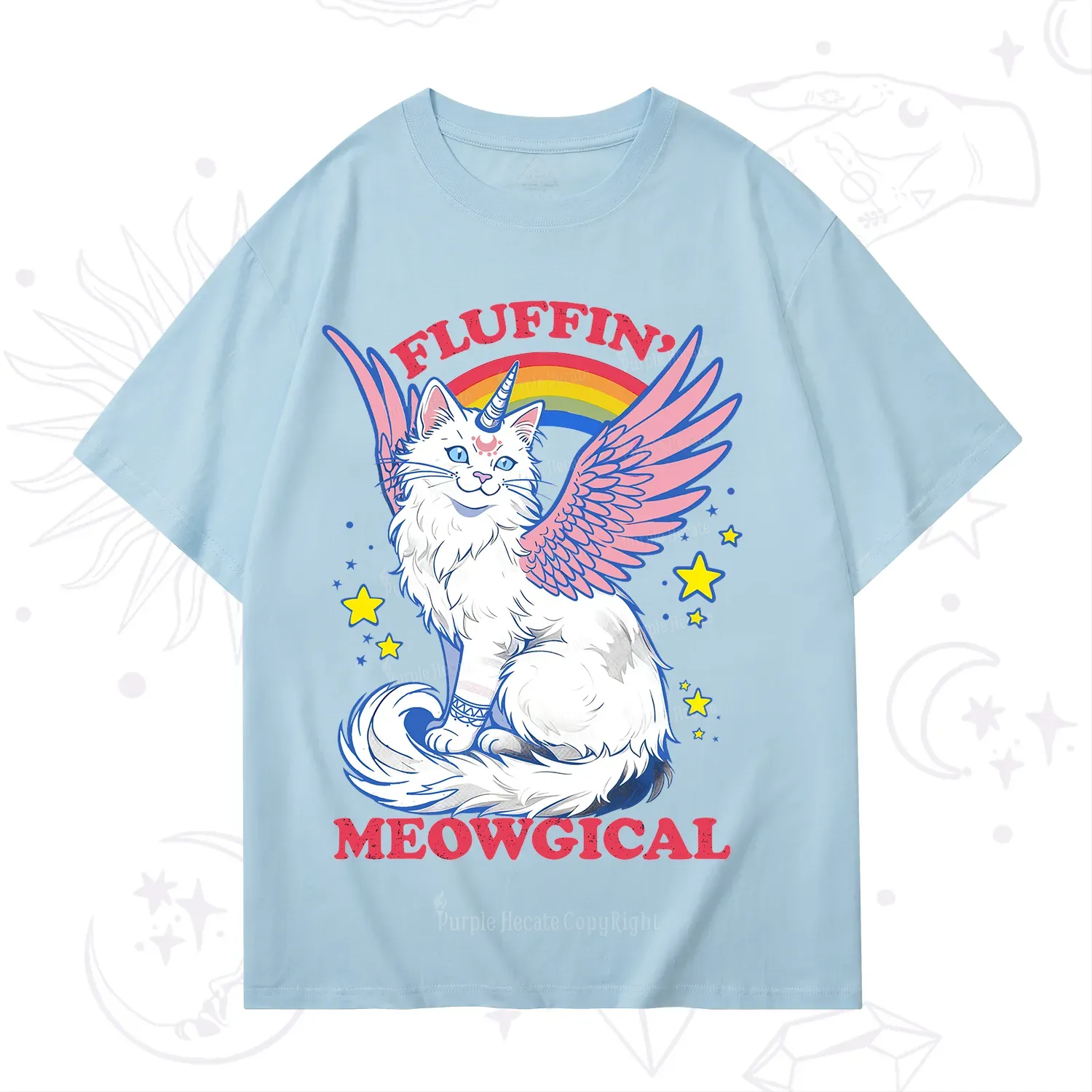 Purplehecate Fluffin Meowgical T-Shirt