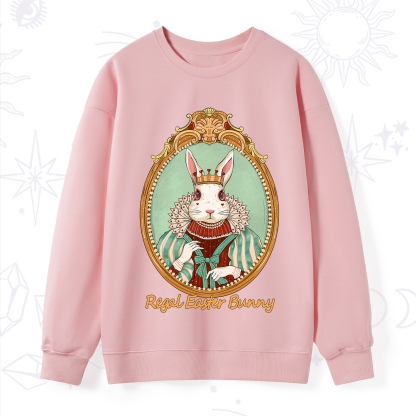 Purplehecate Regal Easter Bunny Sweatshirt