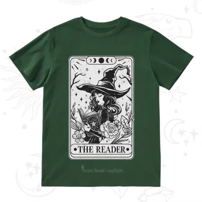 Purplehecate The Witch Reader Tarot T-Shirt