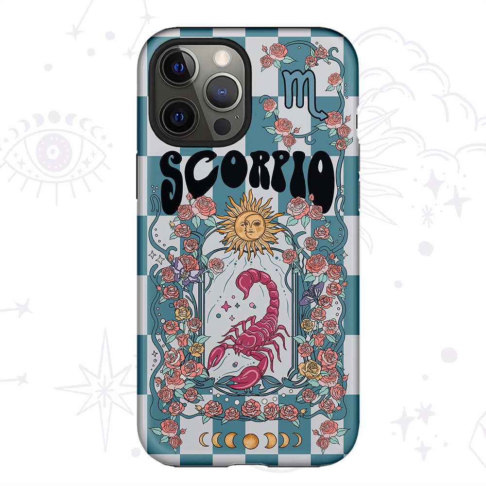 Purplehecate Scorpio Spirit Zodiac Collage Phone Case