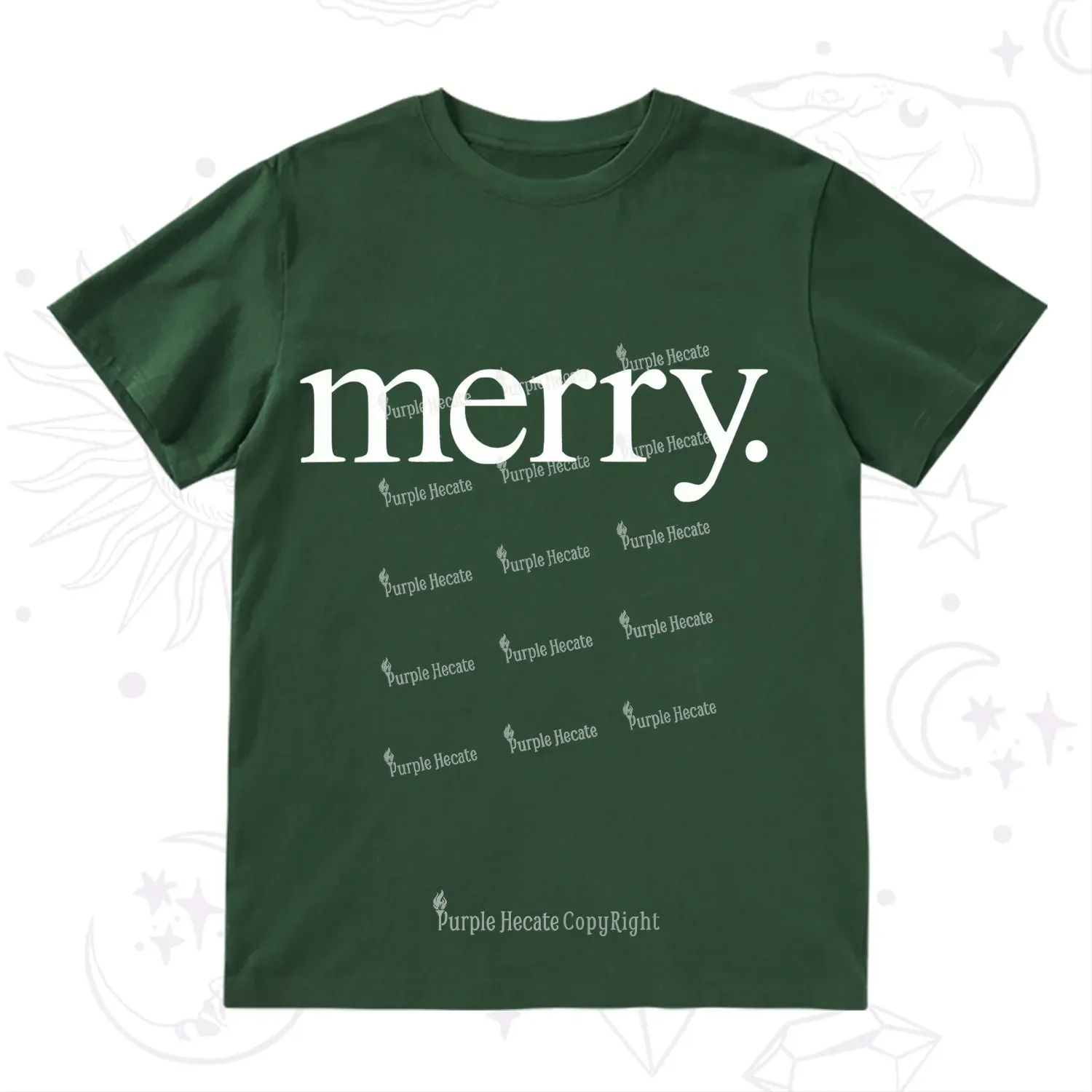Purplehecate Merry Christmas T-Shirt