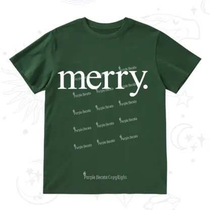 Purplehecate Merry Christmas T-Shirt