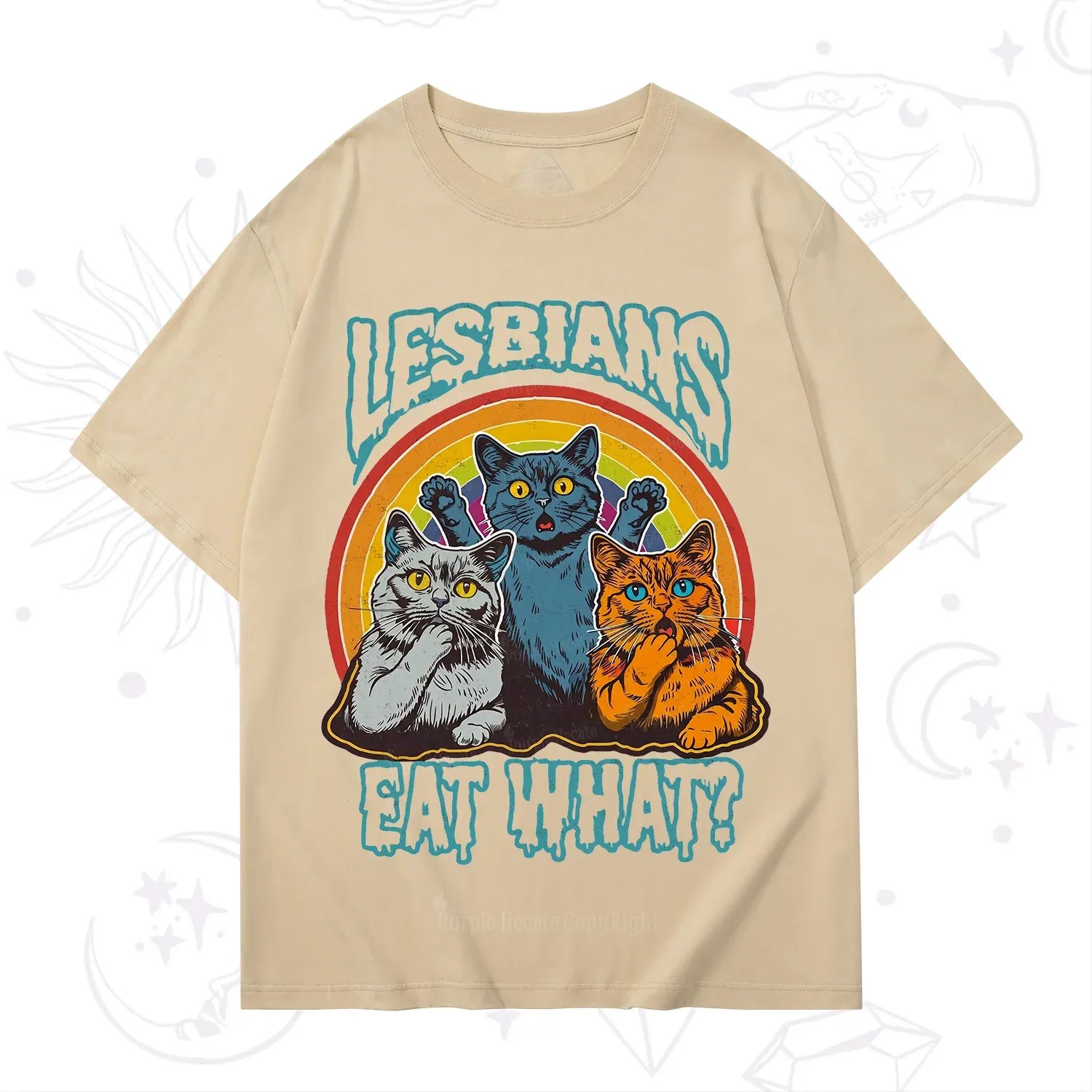 Purplehecate Lesbians eat what T-Shirt