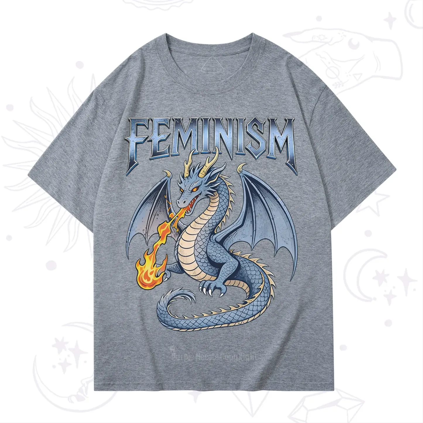 Purplehecate Feminism Dragon Fantasy T-Shirt