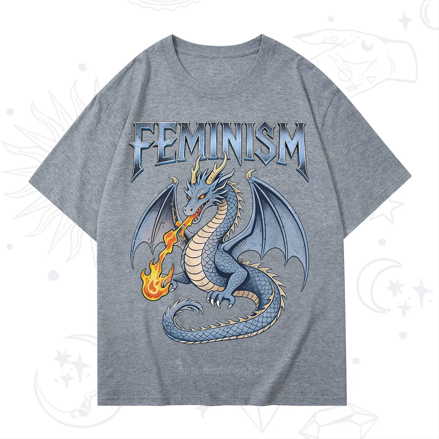 Purplehecate Feminism Dragon Fantasy T-Shirt