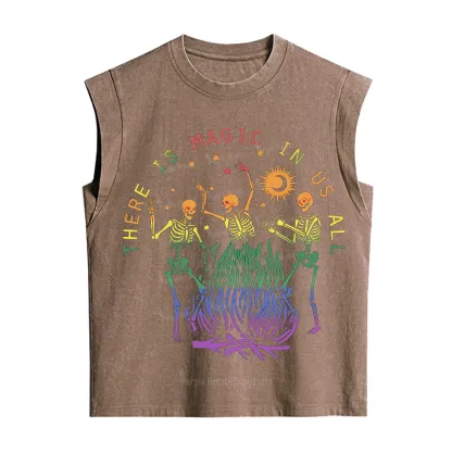 Purplehecate Pride Outfit There is Magic in Us All Back Vintage Washed Tank
