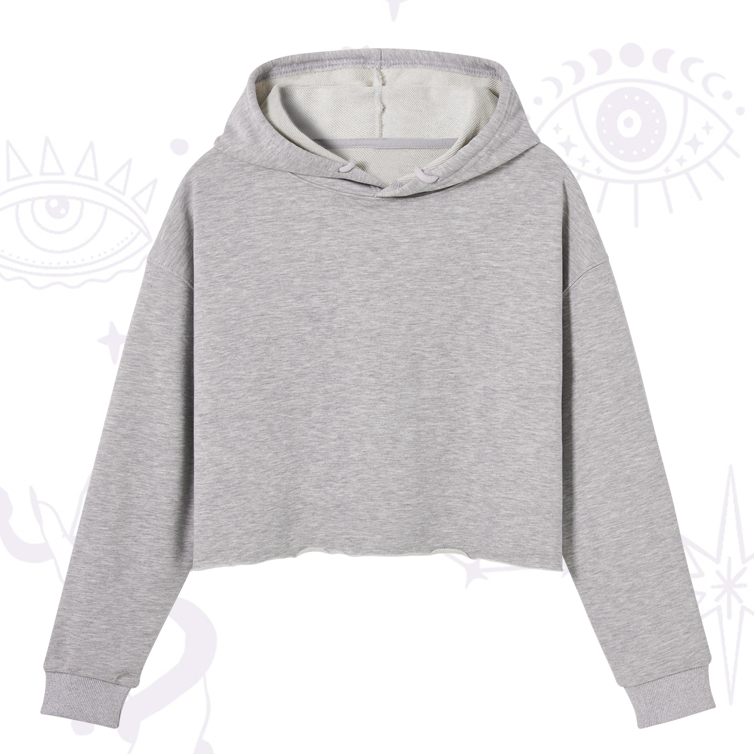 Purplehecate Crop Hoodie