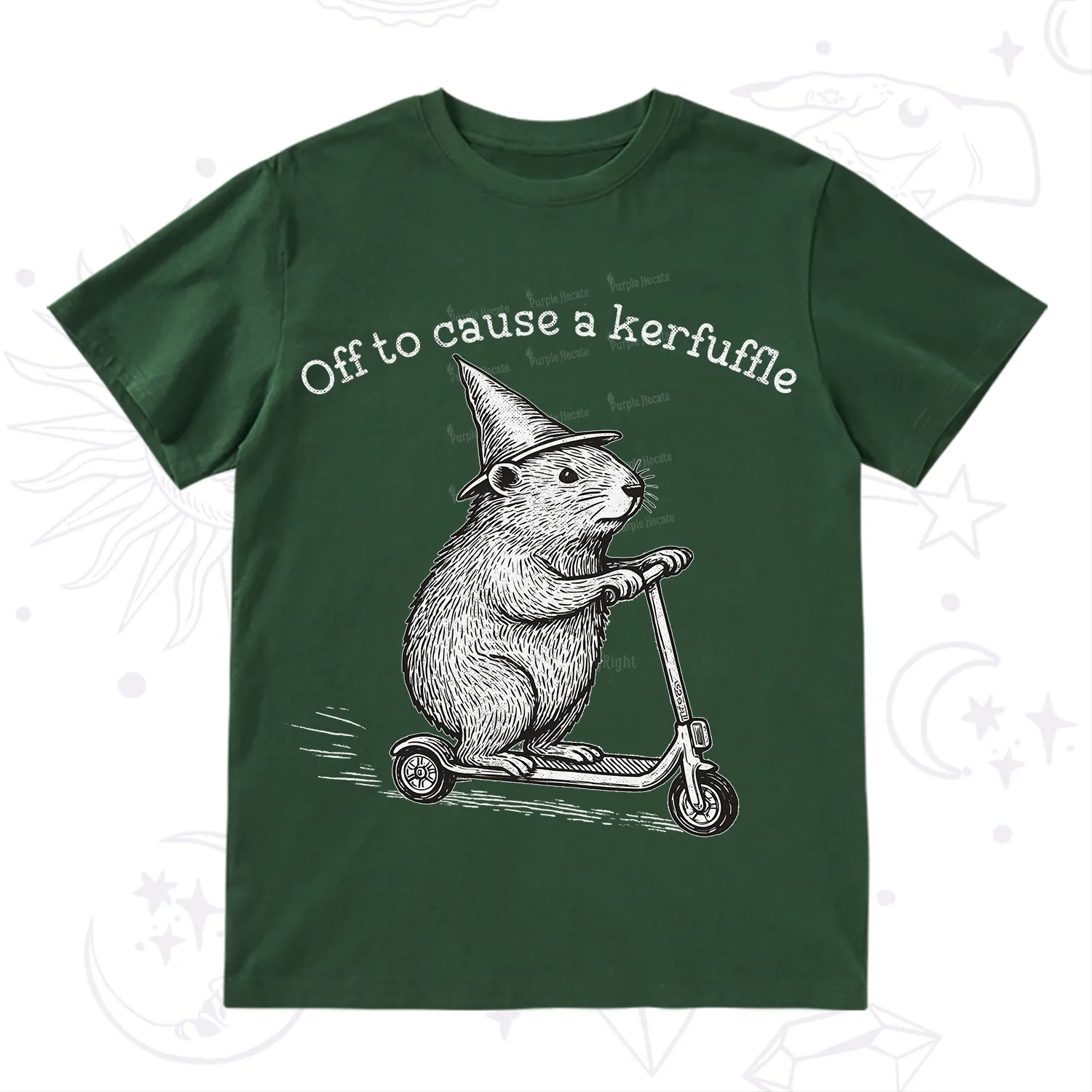 Purplehecate Off to Cause A Kerfuffle T-Shirt