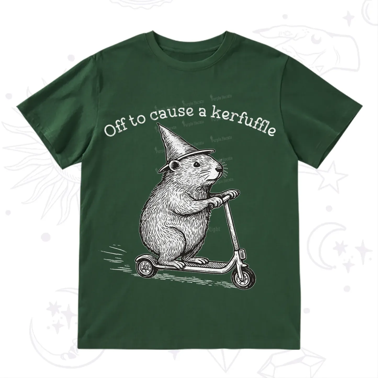 Purplehecate Off to Cause A Kerfuffle T-Shirt