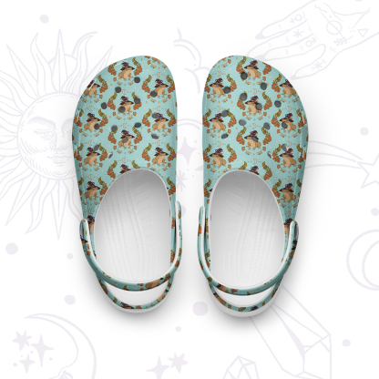 Purplehecate The Frog Rubber Clogs
