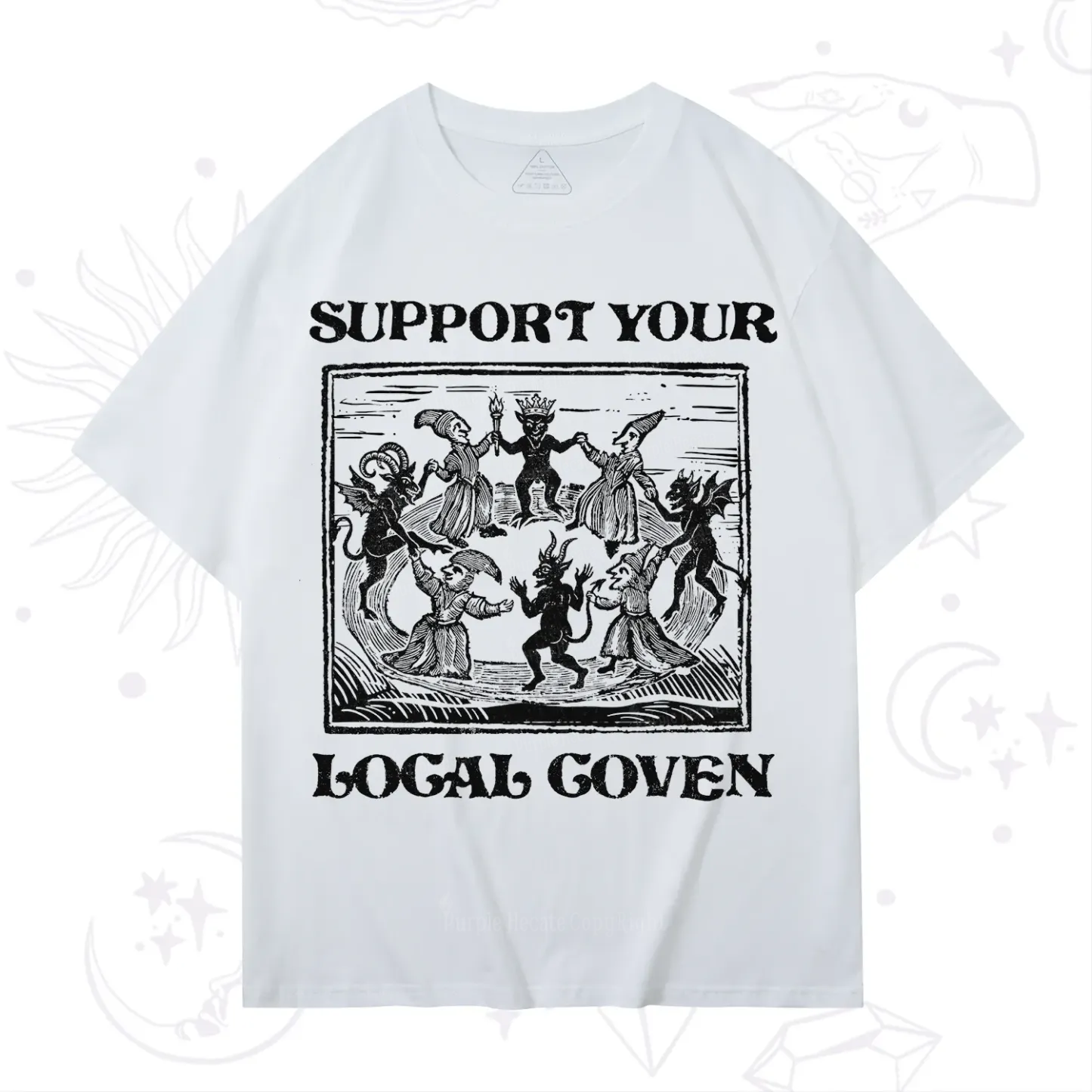 Purplehecate Support Your Local Coven T-Shirt