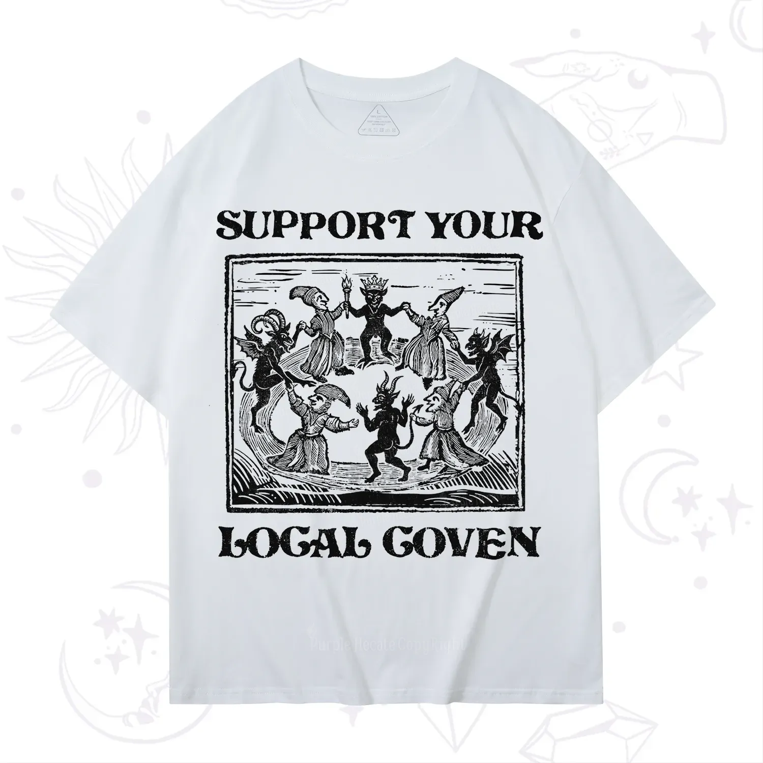 Purplehecate Support Your Local Coven T-Shirt