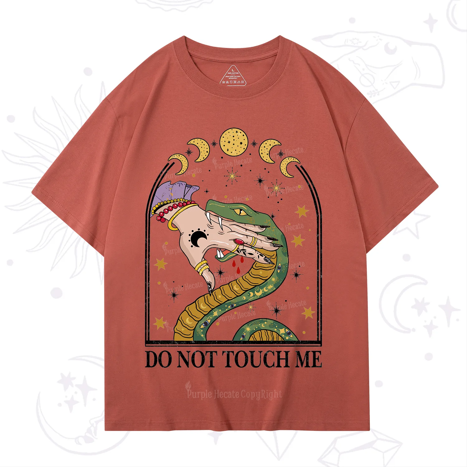 Purplehecate Do Not Touch Me T-Shirt
