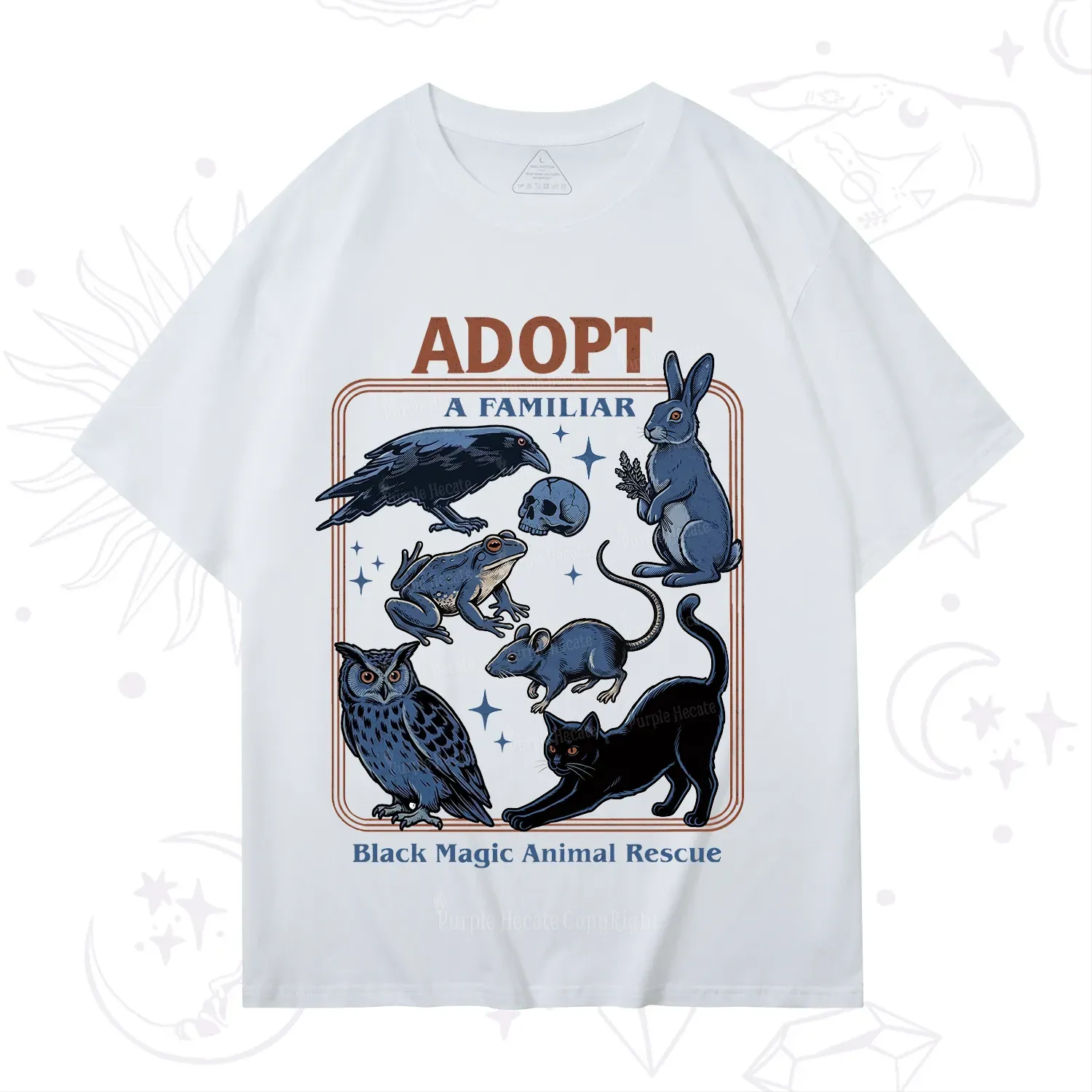 Purplehecate Adopt a Familiar T-Shirt