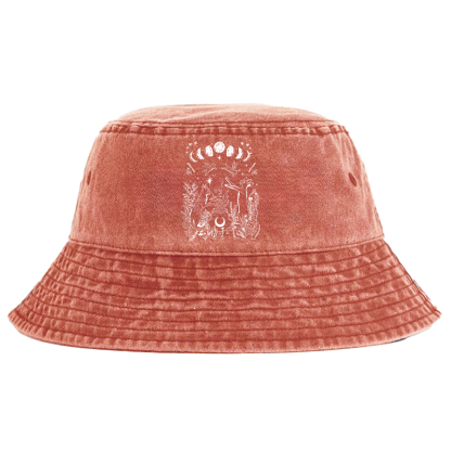 Purplehecate Celestial Cat Bucket Hat