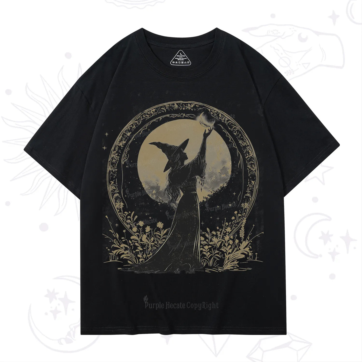 Purplehecate The Moon Witch T-Shirt