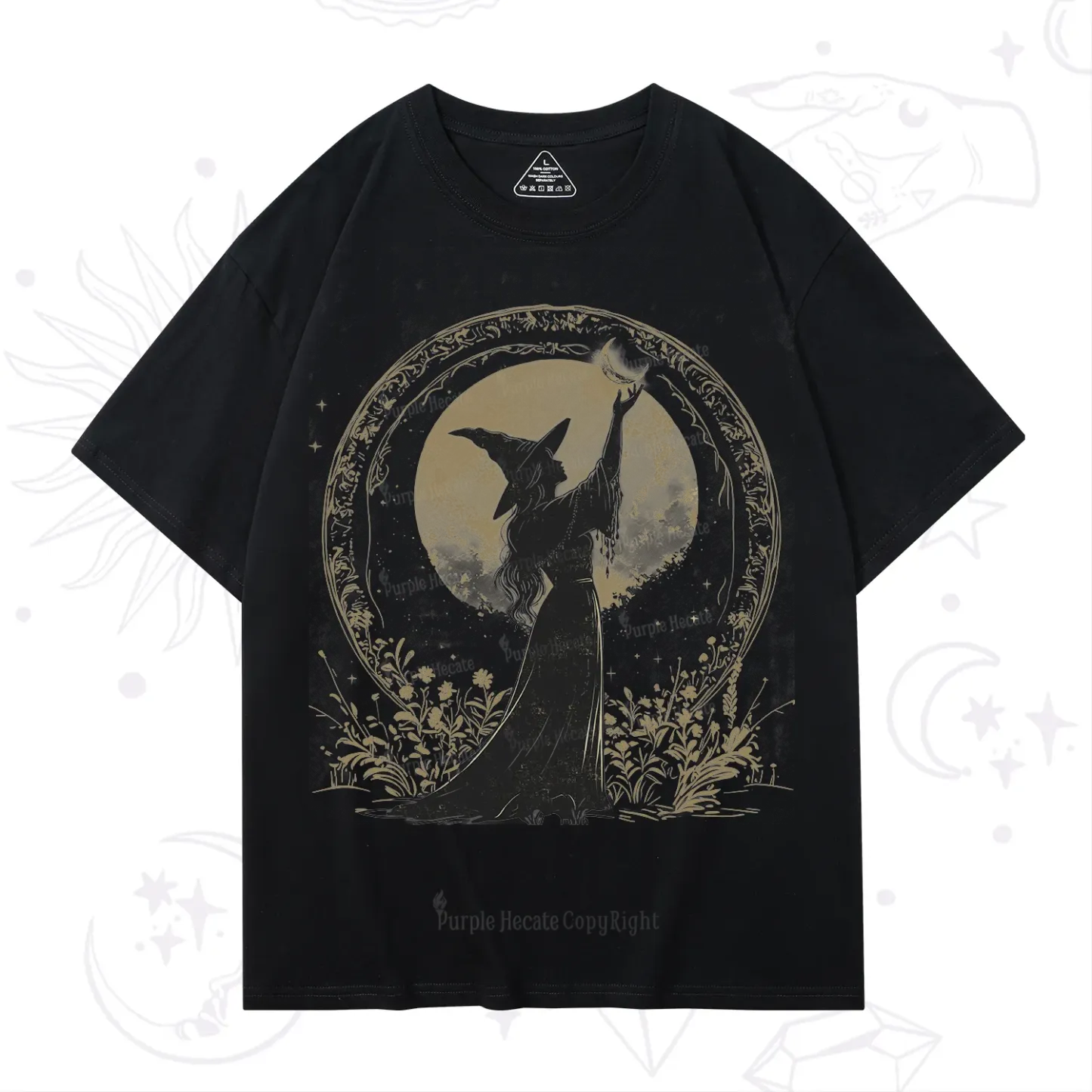 Purplehecate The Moon Witch T-Shirt