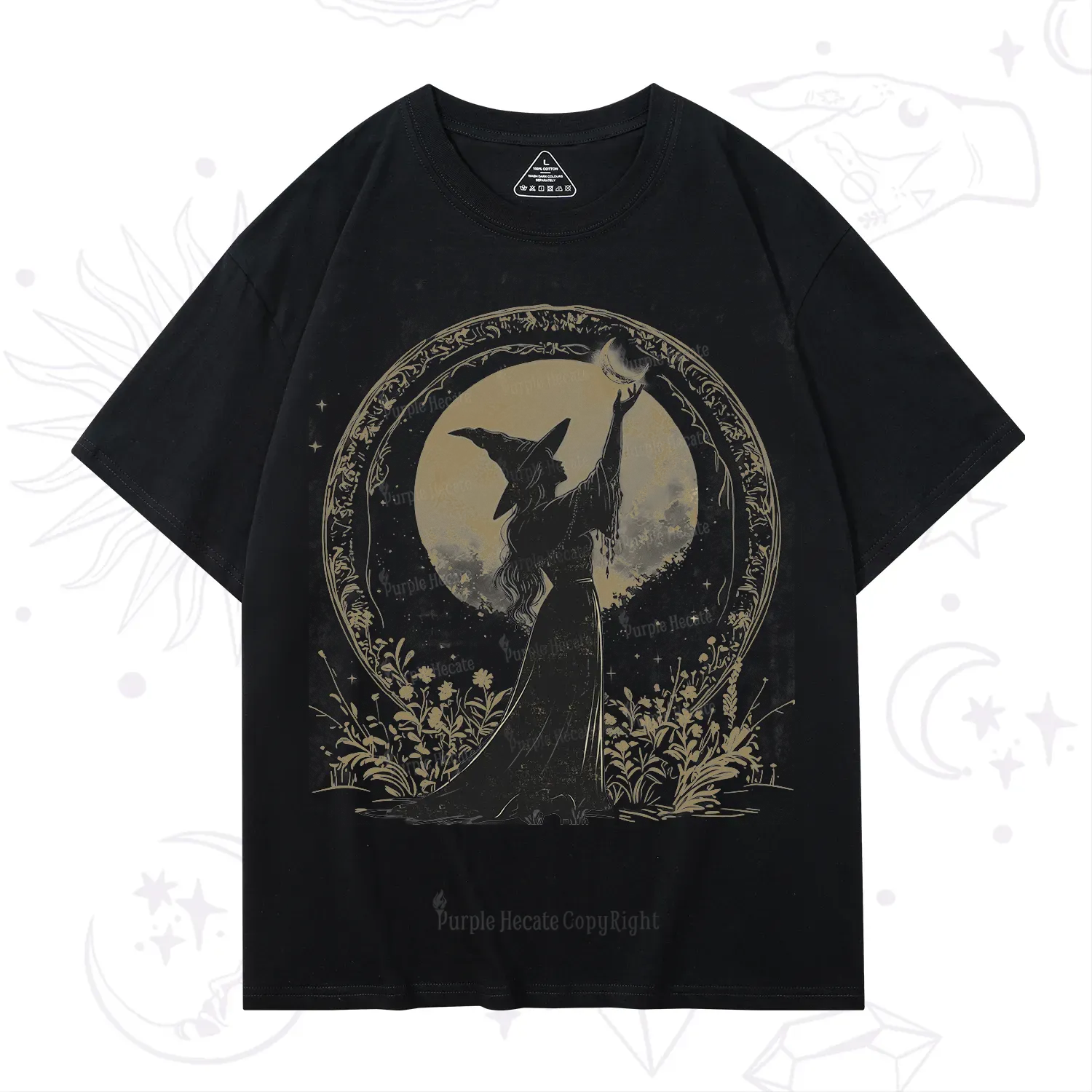 Purplehecate The Moon Witch T-Shirt