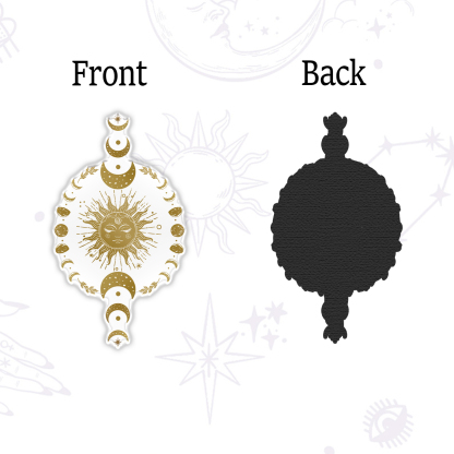 Purplehecate Celestial Sun & Moon Phases Magnet